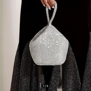 Glittery clutch from shein